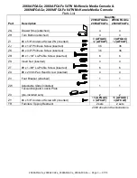 Предварительный просмотр 3 страницы Whittier Wood Furniture McKenzie 2068AFGACe Assembly Instructions