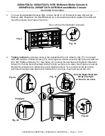 Предварительный просмотр 5 страницы Whittier Wood Furniture McKenzie 2068AFGACe Assembly Instructions