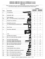 Предварительный просмотр 2 страницы Whittier Wood Furniture McKenzie 2068GACh Assembly Instructions Manual