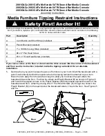 Предварительный просмотр 6 страницы Whittier Wood Furniture McKenzie 2081GACa Assembly Instructions Manual