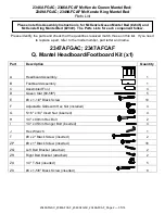 Preview for 2 page of Whittier Wood Furniture McKenzie 2346AFCAF Assembly Instructions Manual