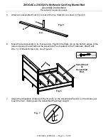 Предварительный просмотр 6 страницы Whittier Wood Furniture McKenzie 2363GACa Assembly Instructions Manual