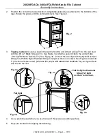 Предварительный просмотр 4 страницы Whittier Wood Furniture McKenzie 2402AFGACb Assembly Instructions