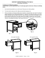 Предварительный просмотр 4 страницы Whittier Wood Furniture McKenzie 2402GACf Assembly Instructions Manual