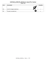 Предварительный просмотр 3 страницы Whittier Wood Furniture McKenzie 2403GACg Assembly Instructions Manual