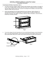 Предварительный просмотр 4 страницы Whittier Wood Furniture McKenzie 2403GACg Assembly Instructions Manual