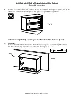 Предварительный просмотр 6 страницы Whittier Wood Furniture McKenzie 2403GACg Assembly Instructions Manual