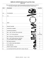 Предварительный просмотр 2 страницы Whittier Wood Furniture McKenzie 3495GACb Assembly Instructions Manual