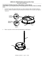 Предварительный просмотр 3 страницы Whittier Wood Furniture McKenzie 3495GACb Assembly Instructions Manual