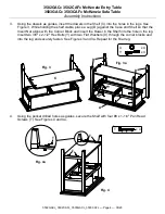 Предварительный просмотр 4 страницы Whittier Wood Furniture McKenzie 3502GACc Assembly Instructions