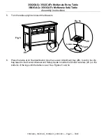 Предварительный просмотр 5 страницы Whittier Wood Furniture McKenzie 3502GACc Assembly Instructions