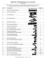 Preview for 2 page of Whittier Wood Furniture McKenzie 3506AFGAC Quick Start Manual