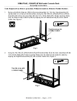 Preview for 4 page of Whittier Wood Furniture McKenzie 3506AFGAC Quick Start Manual