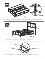 Предварительный просмотр 7 страницы Whittier Wood Furniture McKenzie Cal-King 1333AFGAC Assembly Instructions Manual