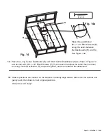 Предварительный просмотр 9 страницы Whittier Wood Furniture McKenzie Cal-King 1333AFGAC Assembly Instructions Manual