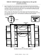 Предварительный просмотр 9 страницы Whittier Wood Furniture McKenzie Cal-King Bookcase Storage Bed 1380CAFh Assembly Instructions Manual