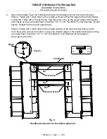 Предварительный просмотр 7 страницы Whittier Wood Furniture McKenzie Full Storage Bed Assembly Instructions Manual