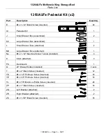 Preview for 3 page of Whittier Wood Furniture McKenzie King Storage Bed Assembly Instructions Manual