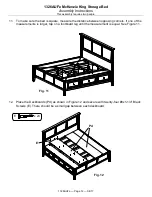 Preview for 12 page of Whittier Wood Furniture McKenzie King Storage Bed Assembly Instructions Manual