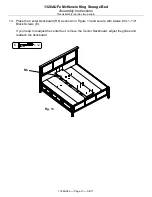 Preview for 13 page of Whittier Wood Furniture McKenzie King Storage Bed Assembly Instructions Manual