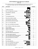 Предварительный просмотр 2 страницы Whittier Wood Furniture McKenzie Queen 1372FSTI Assembly Instructions