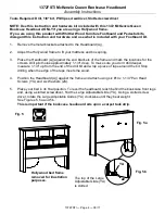 Предварительный просмотр 4 страницы Whittier Wood Furniture McKenzie Queen 1372FSTI Assembly Instructions