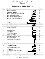 Preview for 3 page of Whittier Wood Furniture Northgate 7142GDRC Assembly Instructions Manual