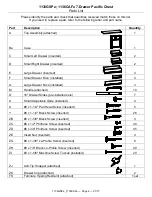 Предварительный просмотр 2 страницы Whittier Wood Furniture Pacific 1136GSPe Assembly Instructions Manual