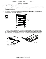 Предварительный просмотр 3 страницы Whittier Wood Furniture Pacific 1136GSPe Assembly Instructions Manual