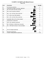 Preview for 3 page of Whittier Wood Furniture Pacific 1141GSPf Assembly Instructions Manual