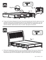 Предварительный просмотр 5 страницы Whittier Wood Furniture Pacific Queen 1448AFCAF Assembly Instructions Manual