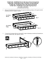 Preview for 7 page of Whittier Wood Furniture Prairie City 1253AFDAO Assembly Instructions Manual