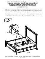 Preview for 9 page of Whittier Wood Furniture Prairie City 1253AFDAO Assembly Instructions Manual