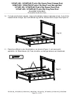 Preview for 13 page of Whittier Wood Furniture Prairie City 1253AFDAO Assembly Instructions Manual