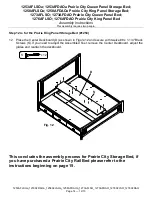 Предварительный просмотр 14 страницы Whittier Wood Furniture Prairie City 1253AFDAOa Assembly Instructions Manual