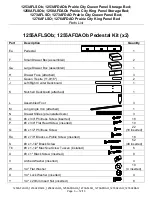 Preview for 3 page of Whittier Wood Furniture Prairie City 1253AFDAOb Assembly Instructions Manual