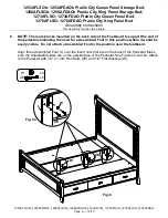 Preview for 9 page of Whittier Wood Furniture Prairie City 1253AFDAOb Assembly Instructions Manual