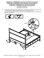 Preview for 11 page of Whittier Wood Furniture Prairie City 1253AFDAOb Assembly Instructions Manual