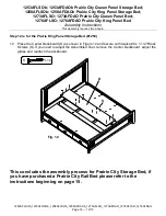 Preview for 14 page of Whittier Wood Furniture Prairie City 1253AFDAOb Assembly Instructions Manual