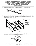 Preview for 18 page of Whittier Wood Furniture Prairie City 1253AFDAOb Assembly Instructions Manual