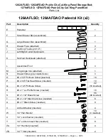 Preview for 3 page of Whittier Wood Furniture Prairie City 1262AFDAO Assembly Instructions Manual