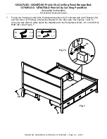 Preview for 10 page of Whittier Wood Furniture Prairie City 1262AFDAO Assembly Instructions Manual