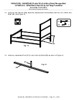 Preview for 15 page of Whittier Wood Furniture Prairie City 1262AFDAO Assembly Instructions Manual