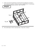 Предварительный просмотр 6 страницы Whittier Wood Furniture Shaker Cal-King Bed 1433AFVCL Assembly Instructions Manual