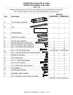 Предварительный просмотр 2 страницы Whittier Wood Furniture Stayton 3454AFCAFa Assembly Instructions Manual