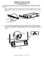 Предварительный просмотр 3 страницы Whittier Wood Furniture Stayton 3454AFCAFa Assembly Instructions Manual