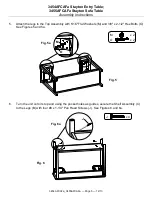 Предварительный просмотр 5 страницы Whittier Wood Furniture Stayton 3454AFCAFa Assembly Instructions Manual