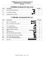 Preview for 4 page of Whittier Wood Furniture Stonewood Cal-King 1733RGBa Assembly Instructions Manual