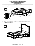 Preview for 6 page of Whittier Wood Furniture Stonewood Cal-King 1733RGBa Assembly Instructions Manual