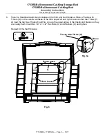 Preview for 8 page of Whittier Wood Furniture Stonewood Cal-King 1733RGBa Assembly Instructions Manual